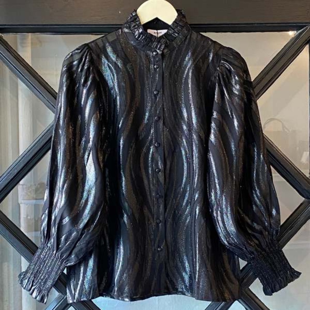 Suncoo Luz Semi-sheer Blouse